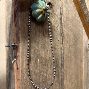 Silver Navajo Pearl necklace